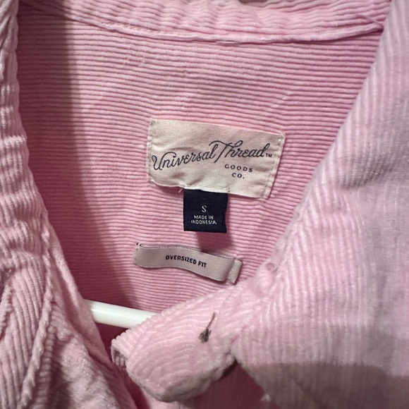 Universal Thread Light Pink Button-Up Jacket - Picture 2 of 4